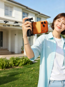 GUANQU | Mini Zoom 360 Rotatable Selfie Stick TriPod for Travel and Vlog