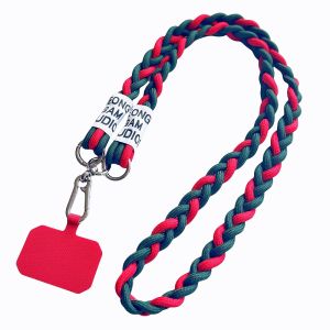 Fashion Girl Lanyard Crossbody Long Outdoor Sports Lanyard Mountain Shoulder Braided Strap Strong Lanyard for IPhone 16