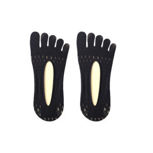 Yoga Toe Socks Womens Summer Lightweight Open Toe Non-Slip Invisible Socks