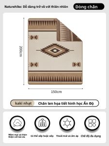 NatureHike | Chăn Len Dày Dành Cho Đồ Dã Ngoại