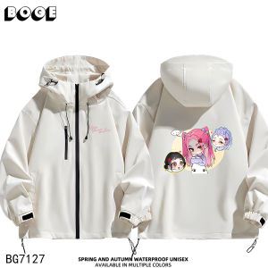 Cute Cartoon Kpop Inspired Jacket Q-Version