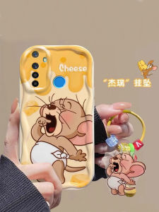 Ultra-Thin Silicone Protective Case for RealmeQ Phone Cartoon Design Full Coverage Anti-Fall Matte Finish Cute Soft Shell Trendy Case for Women