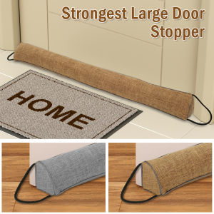 1/2Pcs Under Door Draft Stopper 92cm Heavy Triangular Duty Door Draft Blocker with Hanging Loops for Under Door Noise Blocker