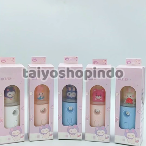 TAIYO Portable Nano Mist Spray Mini Karakter USB Charge Pelembab Kulit Semprotan Kabut Portabel
