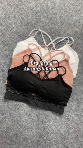 Ninabobo BR091 Atasan Tanktop BRA Wanita Model Bawah Jaring Pakaian Dalam BH Sport Yoga Olahraga