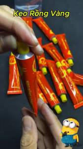 Keo dán đa năng rồng vàng  dán giày dép  xốp  simili 25gr