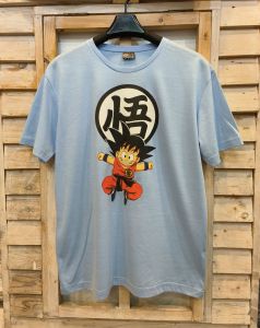 Atasan Kaos Oblong Biru Anime Spoon