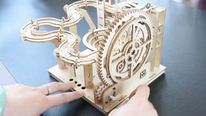 Mechanical Ball Track DIY Model Building Kit for Adults and Teens