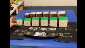 รูบิค Rubik 3x3 สี UV รูปแบบ 2x2, 4x4, 5x5, 6x6, 7x7 รุ่นแม่เหล็ก