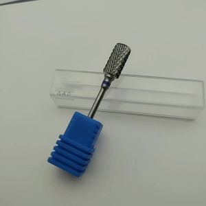 Large Barrel Tungsten Carbide Nail Drill Bit – Anti-Dust Design Professional Nail Milling Bit for Gel Removal & Nail Shaping