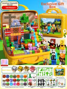 ALLofmini | DIY Innovative Educational Toy Magnetic Blocks for Children 3-6