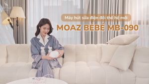 MB090 - Máy hút sữa điện đôi Moaz BéBé MB - 090