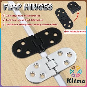KLIMO Zinc Alloy Flap Hinge Folding Table Hinge Sewing Machine Table Folding Flip Top Hinges