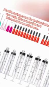 Glue Applicator Syringe Blunt Tip Needle and Cap with Soft Plastic Tube Suitable for Ink Epoxy Woodworking Craft Liquid