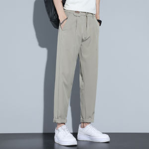 TUCANO | Spring Summer Straight Leg Loose Dropping Slim Fit Trousers