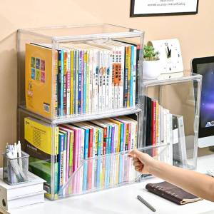 CHIZHIDU | Durable Transparent Magnetic Display Storage Box