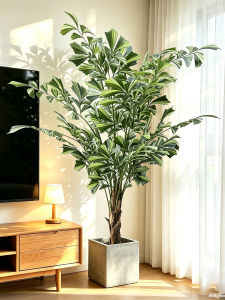 Luxury Feel Artificial Caryota Indoor Decorative Tree Floor Type