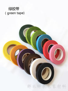 Green Tape Green Bandage Floral Bandage Tape Decoration Supplies Festive Flower Shop Supplies DIY Material Low Viscosity