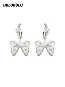 BULUBULU | Bow and Floral Earrings Dangles