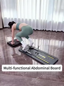 【Local Stock】5 in 1 Push-up Board Training System Abs Board Fitness Foldable Automatic Rebound Push-up Stand Bodybuilding