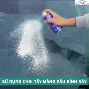 (53) Chai Tẩy Màng Dầu Kính Ô Tô Chuyên Dụng Loại Bỏ Màng Dầu Hiệu Quả An Toàn Cho Kính