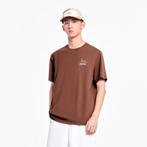 Erke | Summer Antimicrobial Sports Leisure Half-sleeve T-shirt