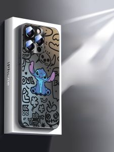 Doodle Stevie Frosted Full Cover iPhone 17 Case with Lens Film Anti-Fall Creative Cartoon Style Compatible with Apple 16 pro Max