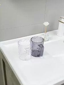 Crystal Style Toothbrush Toothpaste Cup Holder Mouth Wash Cup Cawan Berus Gigi Gosok Bathroom