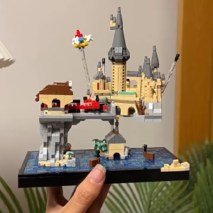 Levitating Magic Castle Building blocks Collectible for Magic castle lovers Educational Toy for Kids