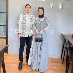 QIANA SILVER DRESS TENUN - BAJU TENUN