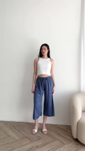 (COD) OH Fashion Lily Stitches Long Pants #7289