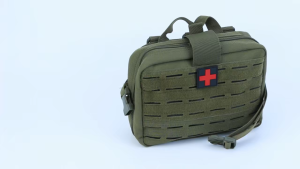 BG076 Outdoor First Aid Kits Medical Emergency Molle Bag Camping Survival Tool EDC Pouch Red Cross Waist Bag