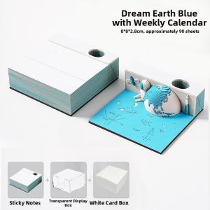 3D Sculptural Hogwarts Calendar Memo Pads