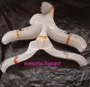 hanger anak tanggung Maneti bening 32cm(lusinan)