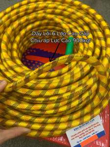 Dây Rửa Xe - Dây Phun Xịt Thuốc 6 Lớp Chịu Áp Lực Tới 900kgf/cm2. Dây Rửa Xe 30m-20m-15m-10m