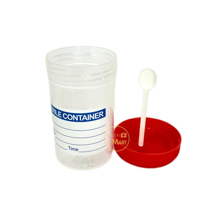 Sputum Cup / Stool Container 60ml Sterile Lazada PH