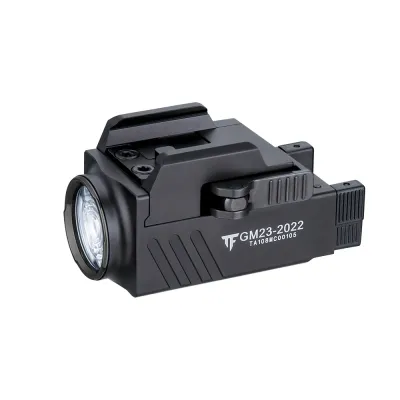 Trustfire GM23 800 Lumen อาวุธยุทธวิธีไฟฉาย LED Mini Light Compact USB ชาร์จ Quick Release ไฟฉาย Gl0ck