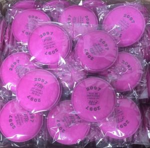 2091/2097 Particulate Filter P100 For 3m 6200 6800 7502 SerieRespirator Dust Mask AccessoryCarpenter Painting Spray Industry