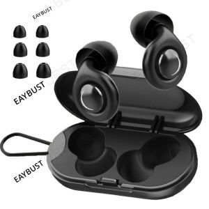 ปลั๊กอุดหูซิลิโคน Sleep ตัดเสียงรบกวนนํากลับมาใช้ใหม่ป้องกันเสียงรบกวนปลั๊กอุดหูสําหรับคอนเสิร์ต Travel Sleeping Ear Plug