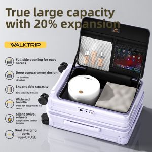 WALKTRIP | Expandable Large Capacity Suitcase