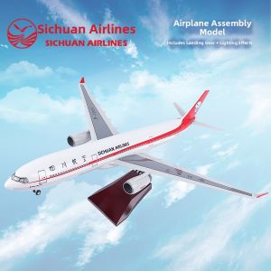 JIZHICHEN | A330 Airplane Replica Model with Landing Gear Lights