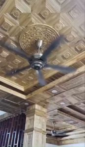 (Động cơ Inverter 6 Tốc Độ) Quạt trần đèn led cao cấp 5 cánh sải dài có khiển từ xa