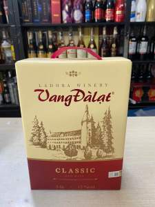 Vang Đà Lạt CLASSIC 12% 3 Lít