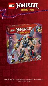 [BrickMonster] Lego 71834 Ninjago Zanes Ultra Combiner Mech