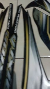 Stiker Body Standar Berkualitas untuk Yamaha Vixion 2012