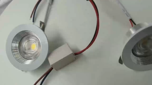 LED EYEBALL 3W MINI COB CEILING DOWNLIGHT DIMMABLE RECESSED SPOTLIGHT HIGH BRIGHTNESS Hole 45mm 220v