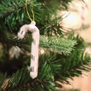 Combo 6 gậy nhí sọc trang trí GAY01 cây thông decor noel giáng sinh TTNTSS506