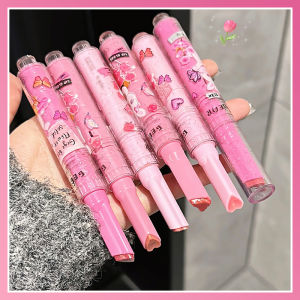 Cadia Lipstik: Memudarkan Garis Bibir Padat & Bibir Madu Cermin Permukaan Air Gloss