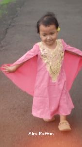 GAMIS KAFTAN ANAK AIRA 1/ GAMIS ANAK VIRAL / KAFTAN ANAK VIRAL TIKTOK / BAJU LEBARAN ANAK