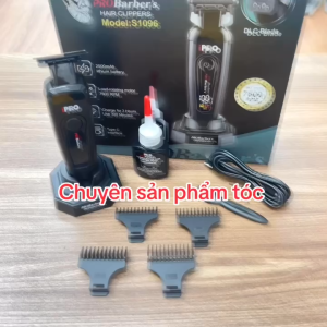 Tông đơ chấn viền iPro Barber S1096 mài chuốt Công suất 7500 vòng